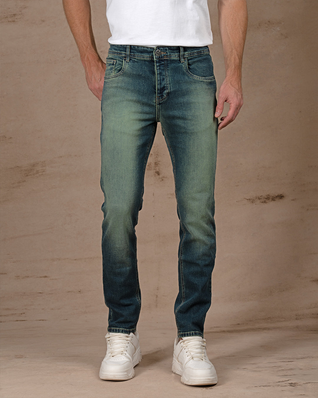 MEN'S SLIM FIT JEANS Desert Sand