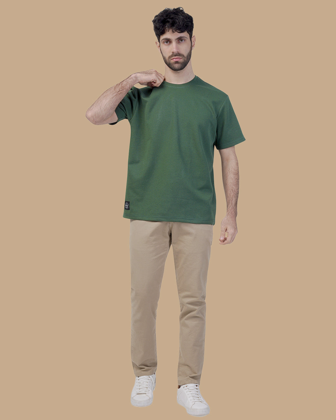 Royal Green Cotton T-shirt