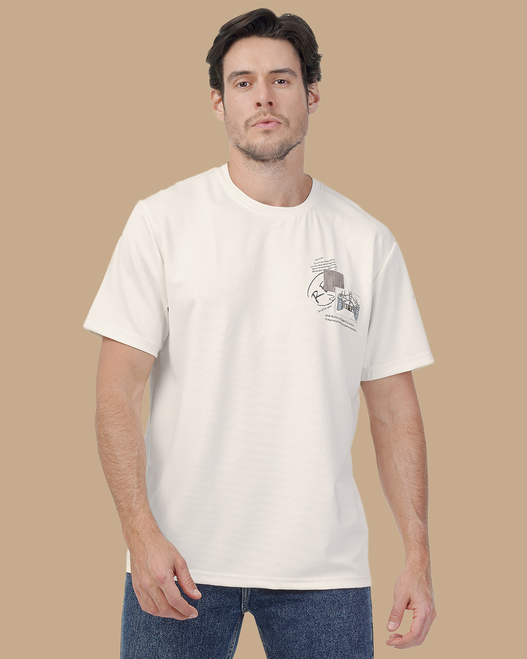 White Cotton T-shirt
