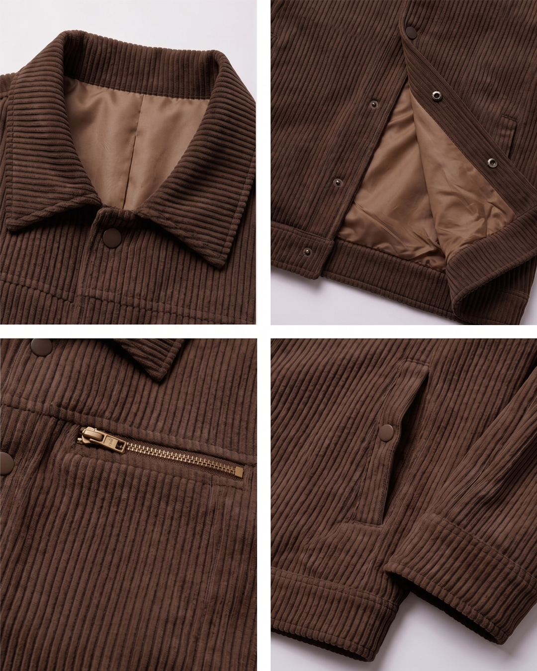 Classic Corduroy Jacket - brown