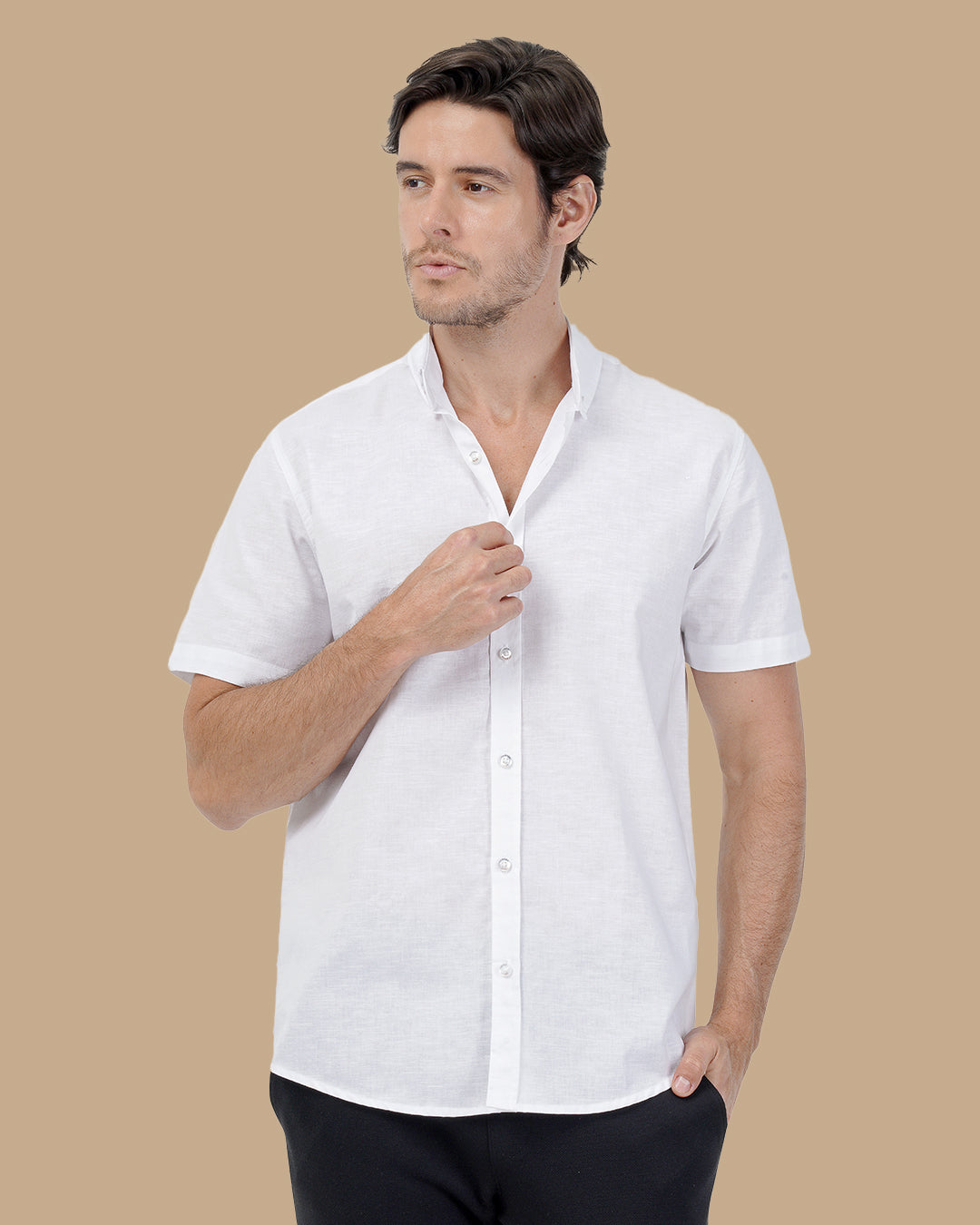 White Linen shirt