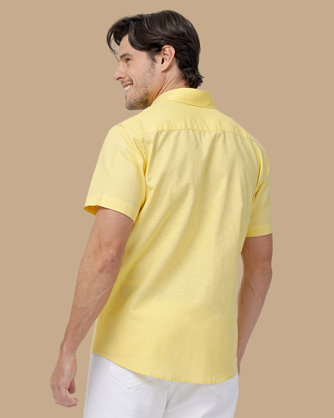Yellow Linen shirt