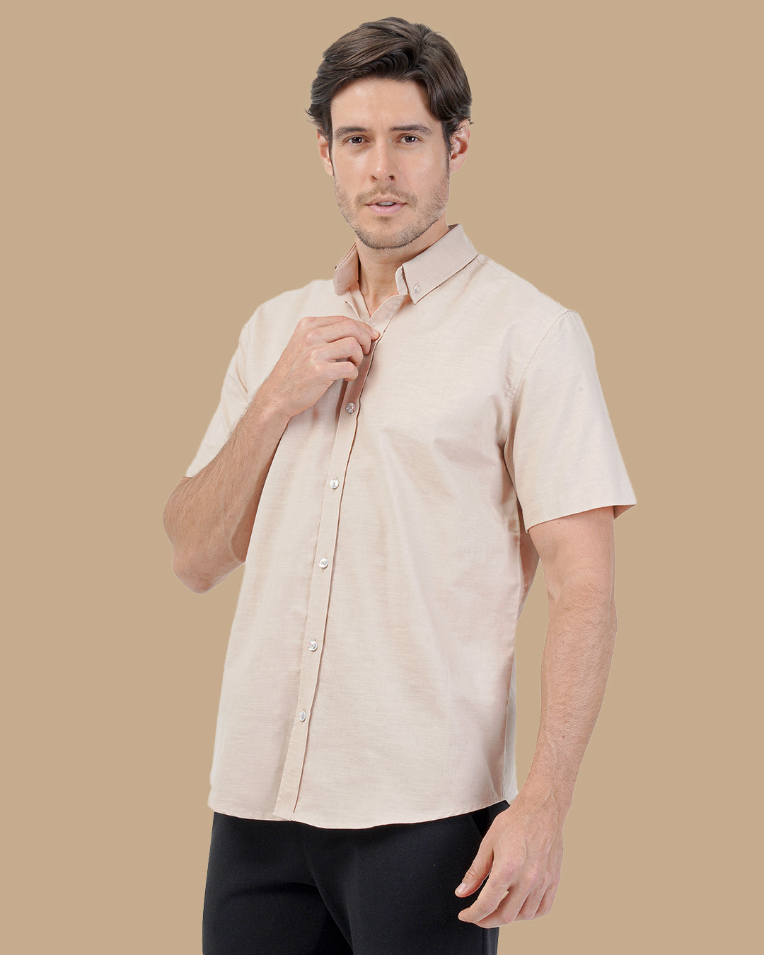 Light Beige Cotton shirt
