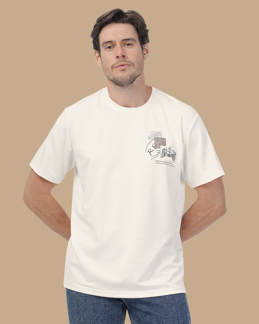 White Cotton T-shirt
