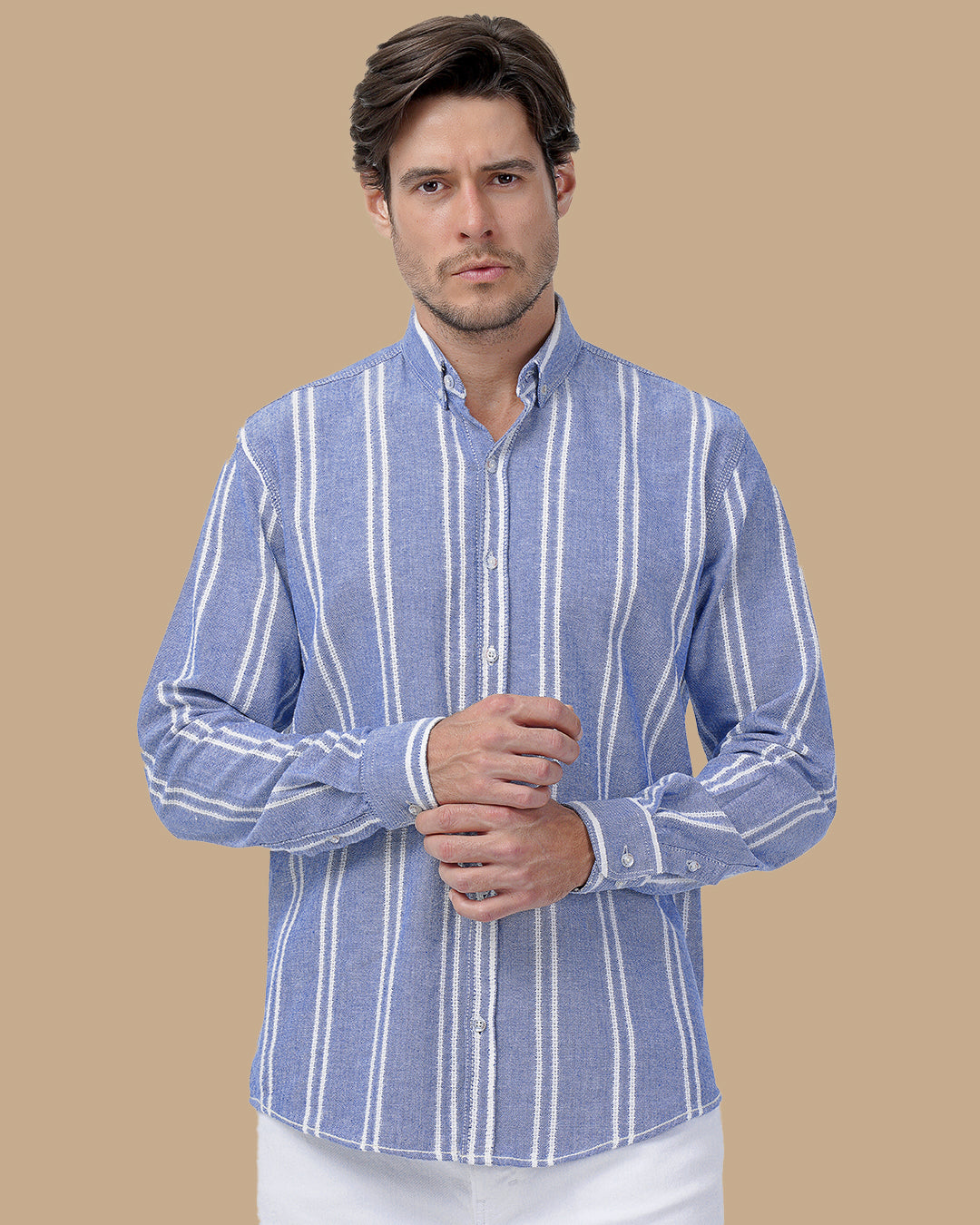 Blue Cotton shirt