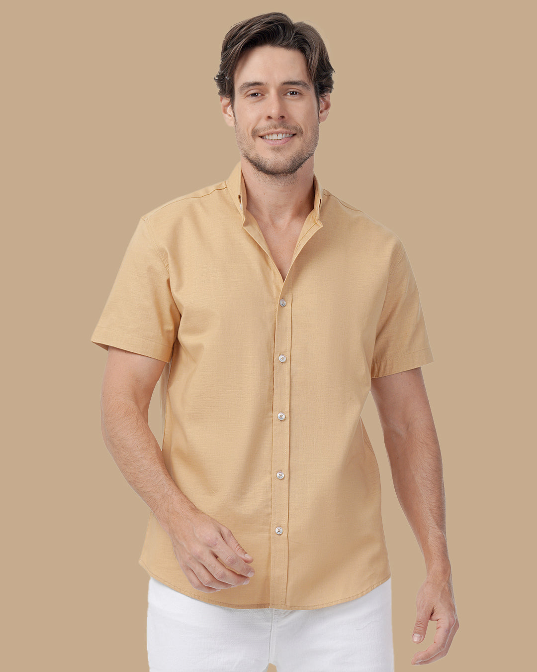 Beige Linen shirt