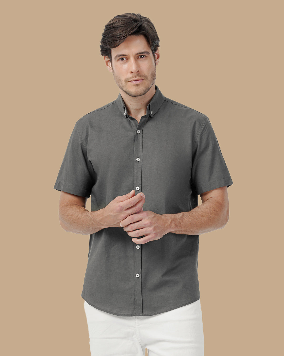 Charcoal Linen shirt