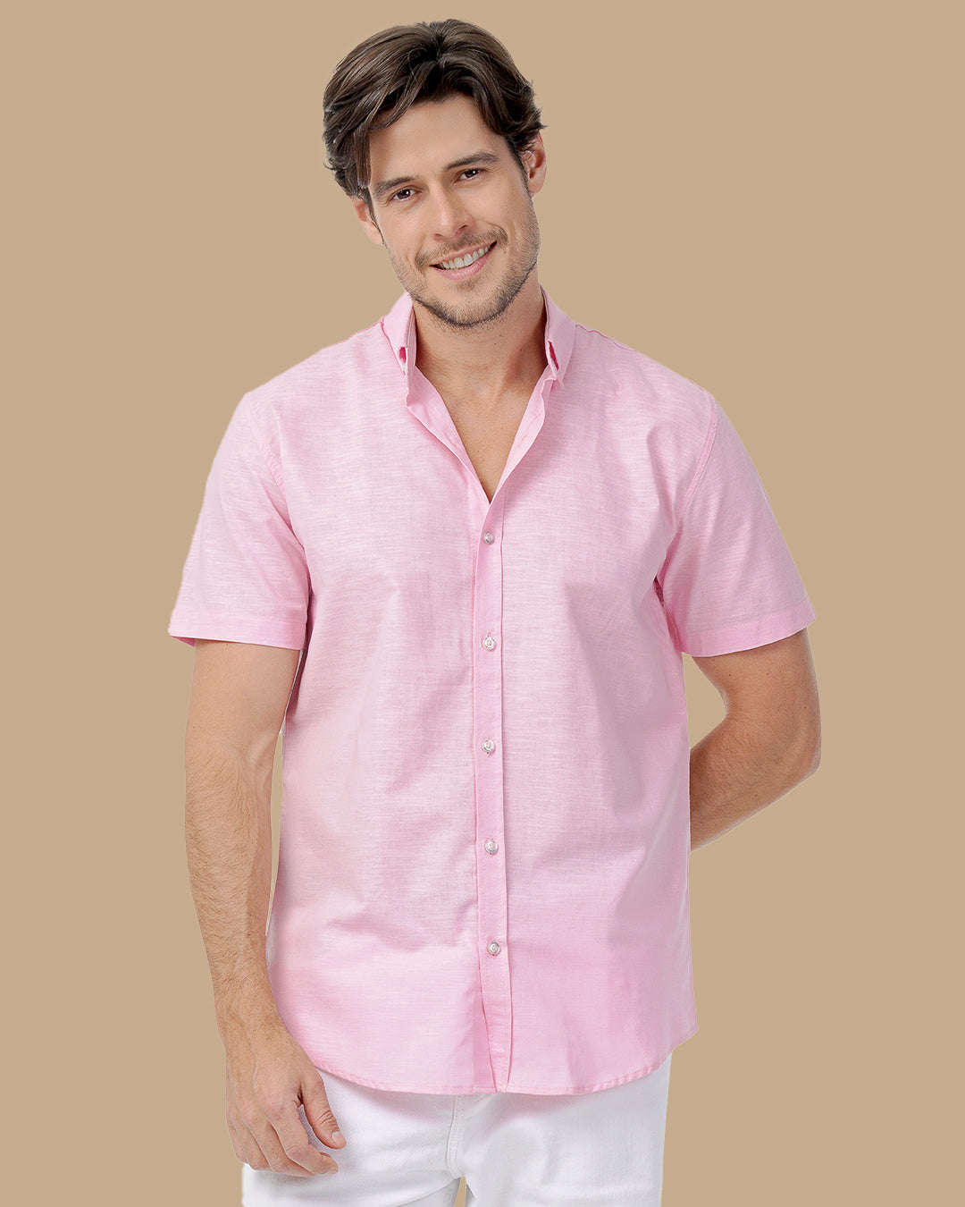 Light Rose Linen shirt