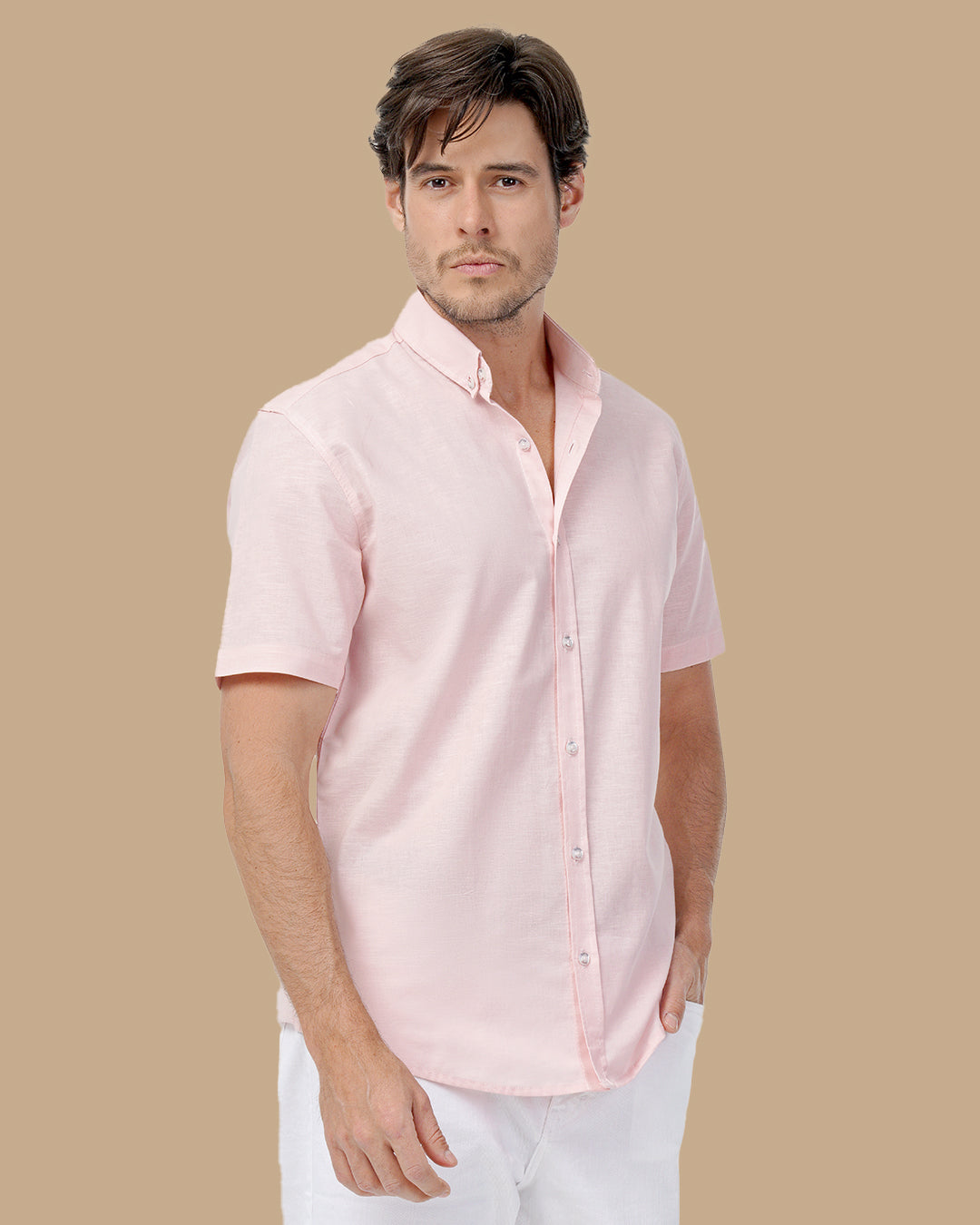 Rose Linen shirt