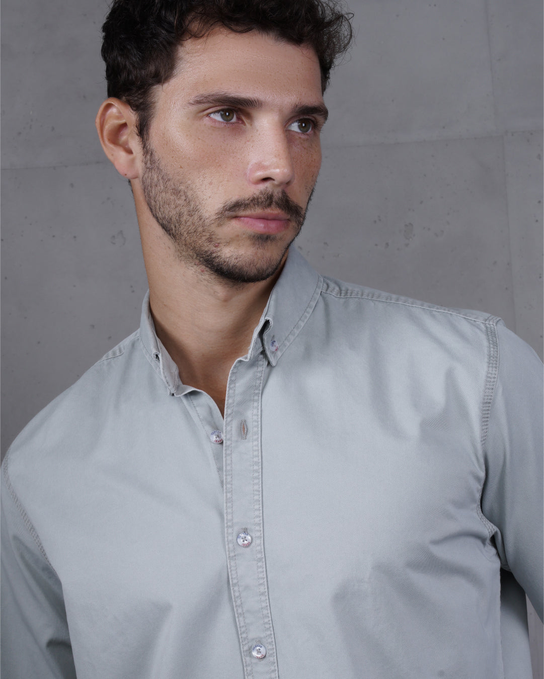 Light Mint Men’s Plain Cotton Shirt