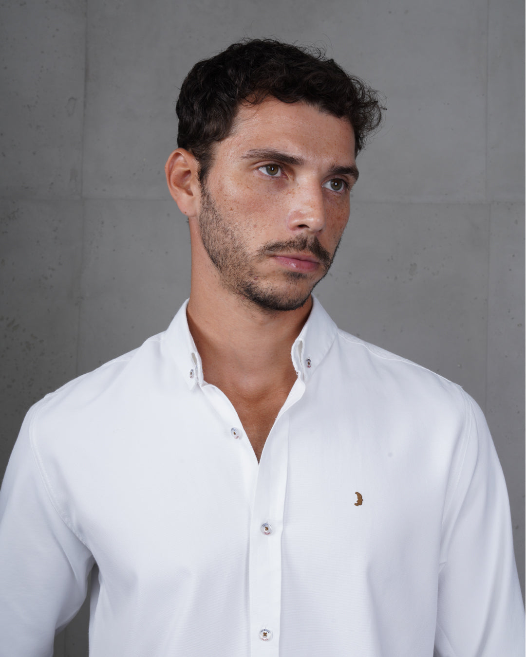 White Long Sleeve Cotton Shirt