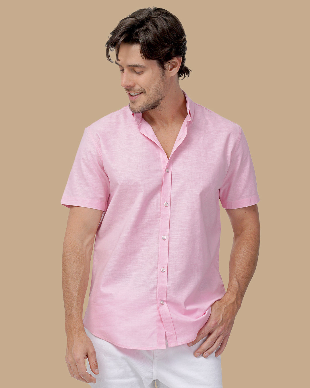 Light Rose Linen shirt