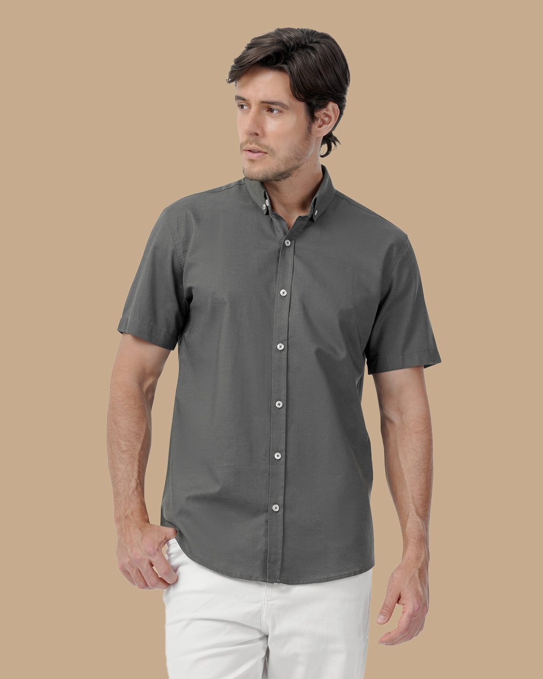 Charcoal Linen shirt
