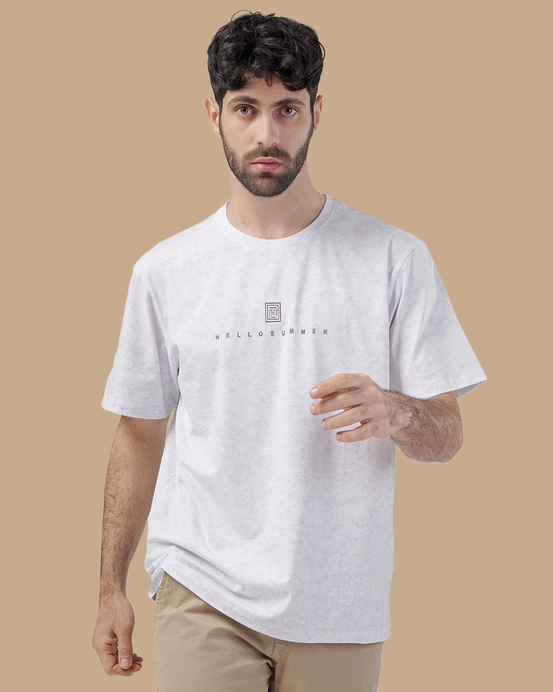 White Cotton T-shirt
