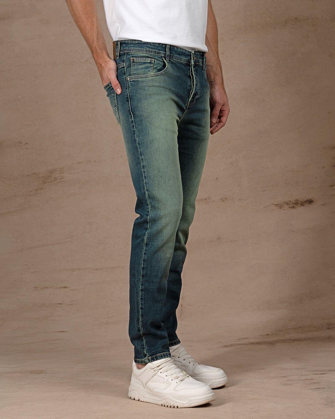 MEN'S SLIM FIT JEANS Desert Sand