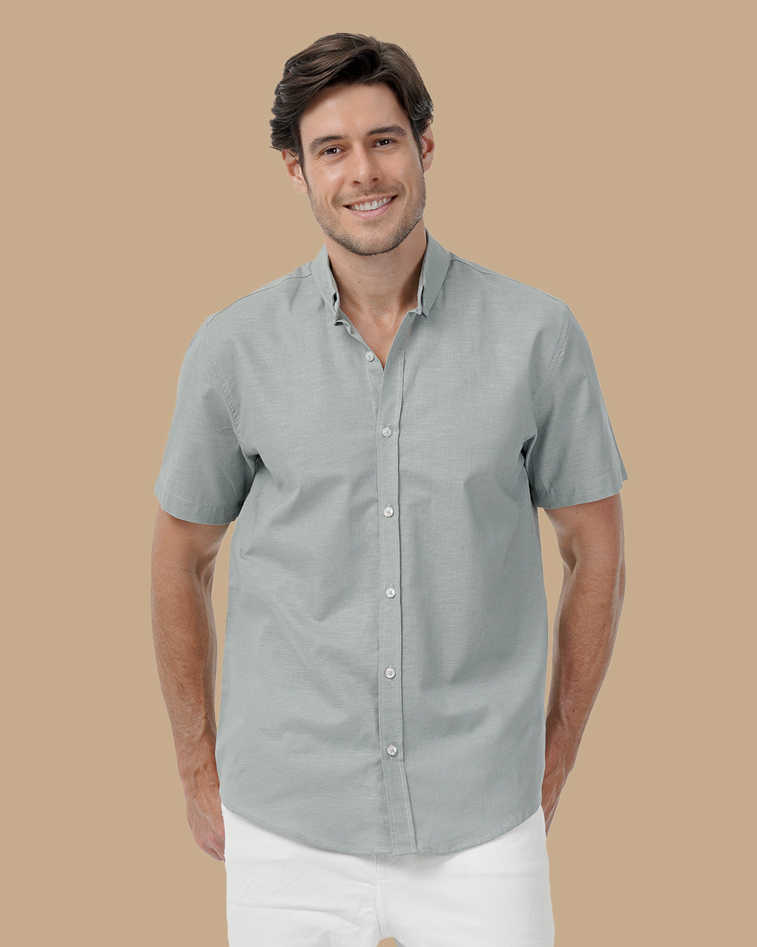 Gray Linen shirt