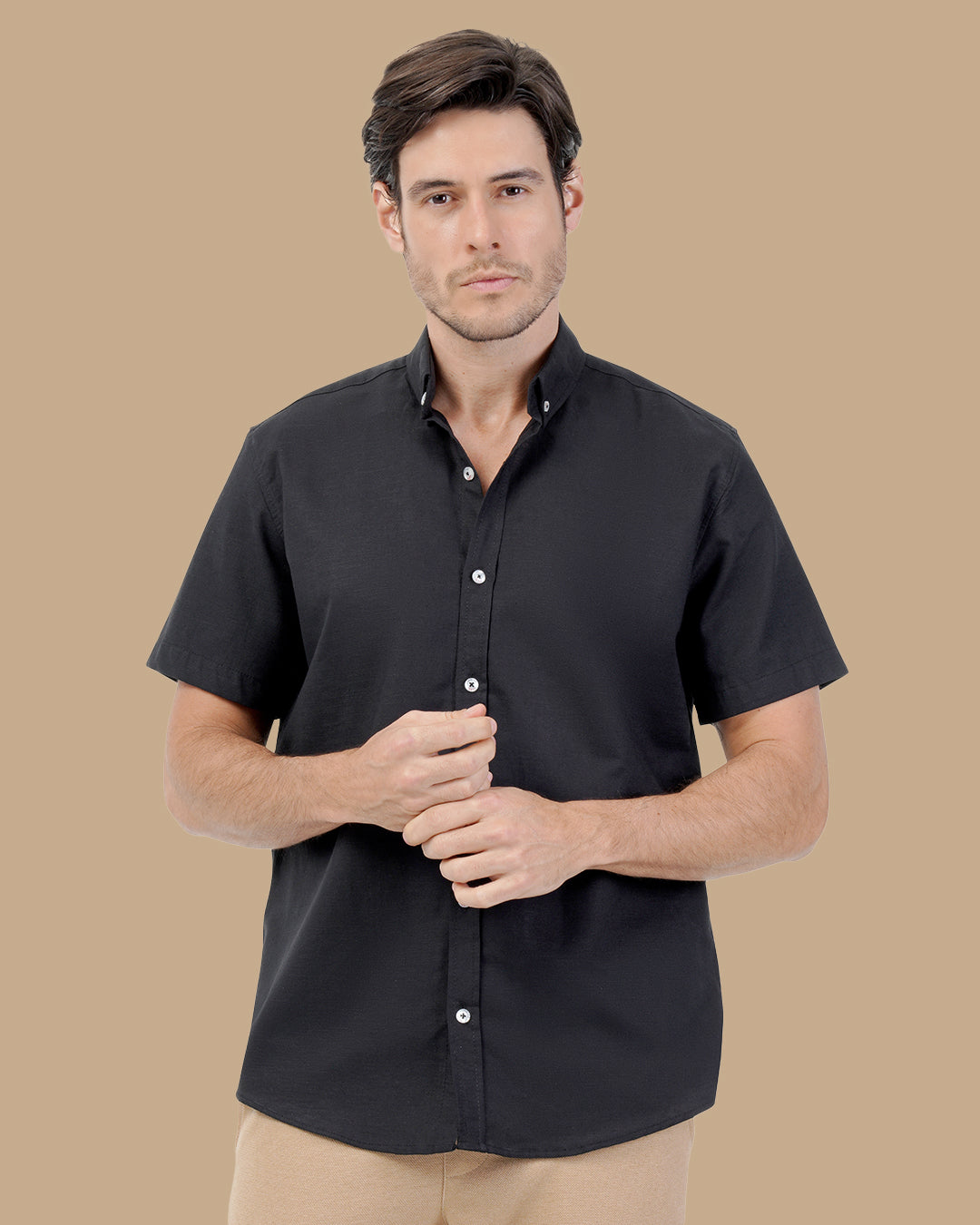 Black Linen shirt