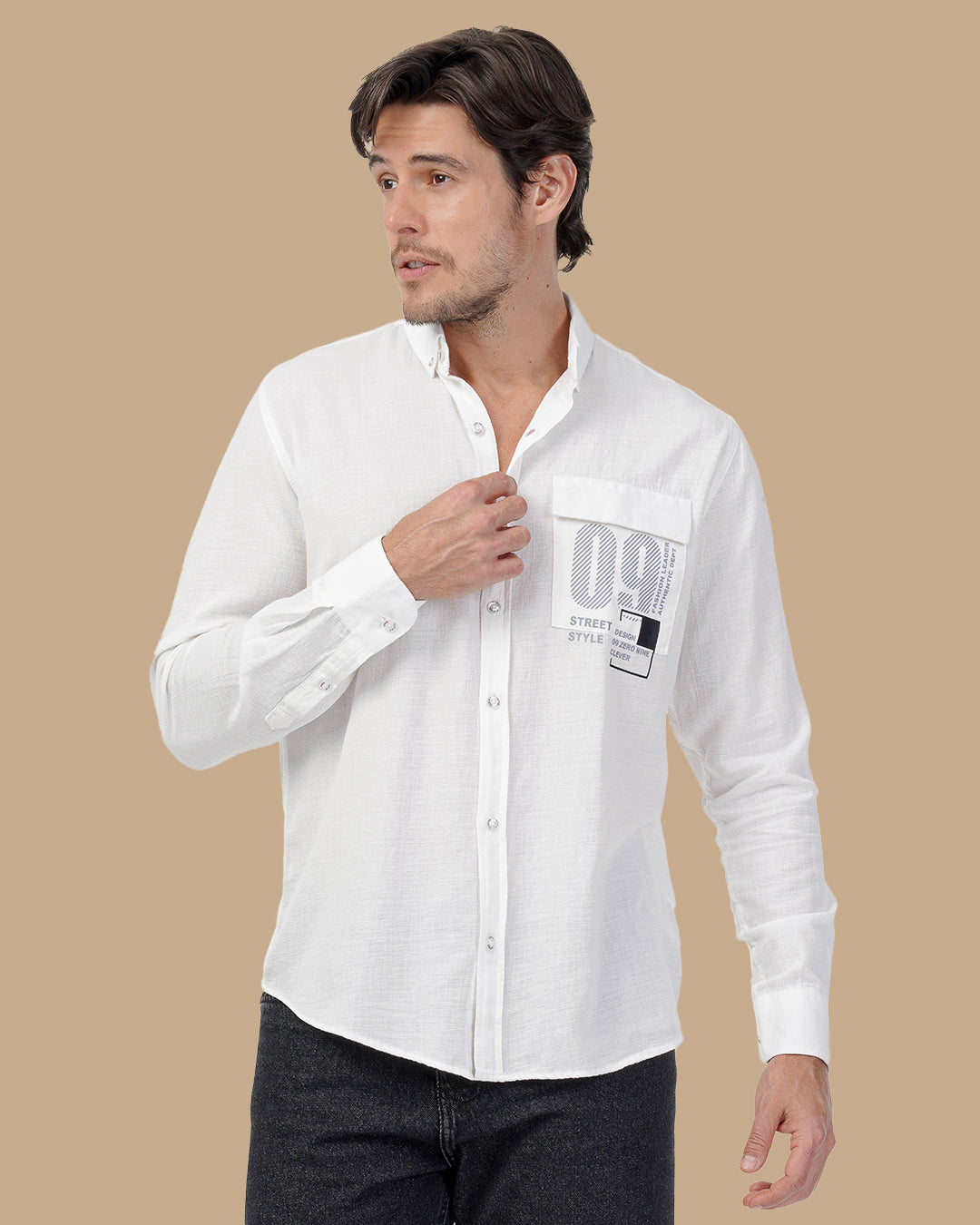 White Cotton shirt