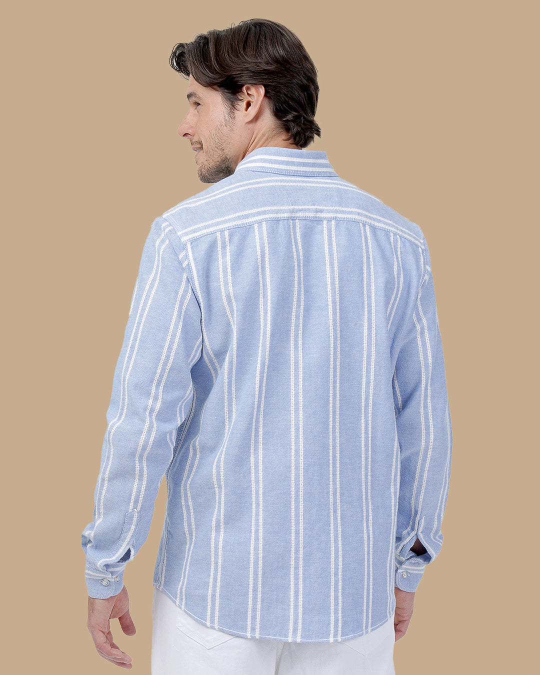 Baby Blue Cotton shirt