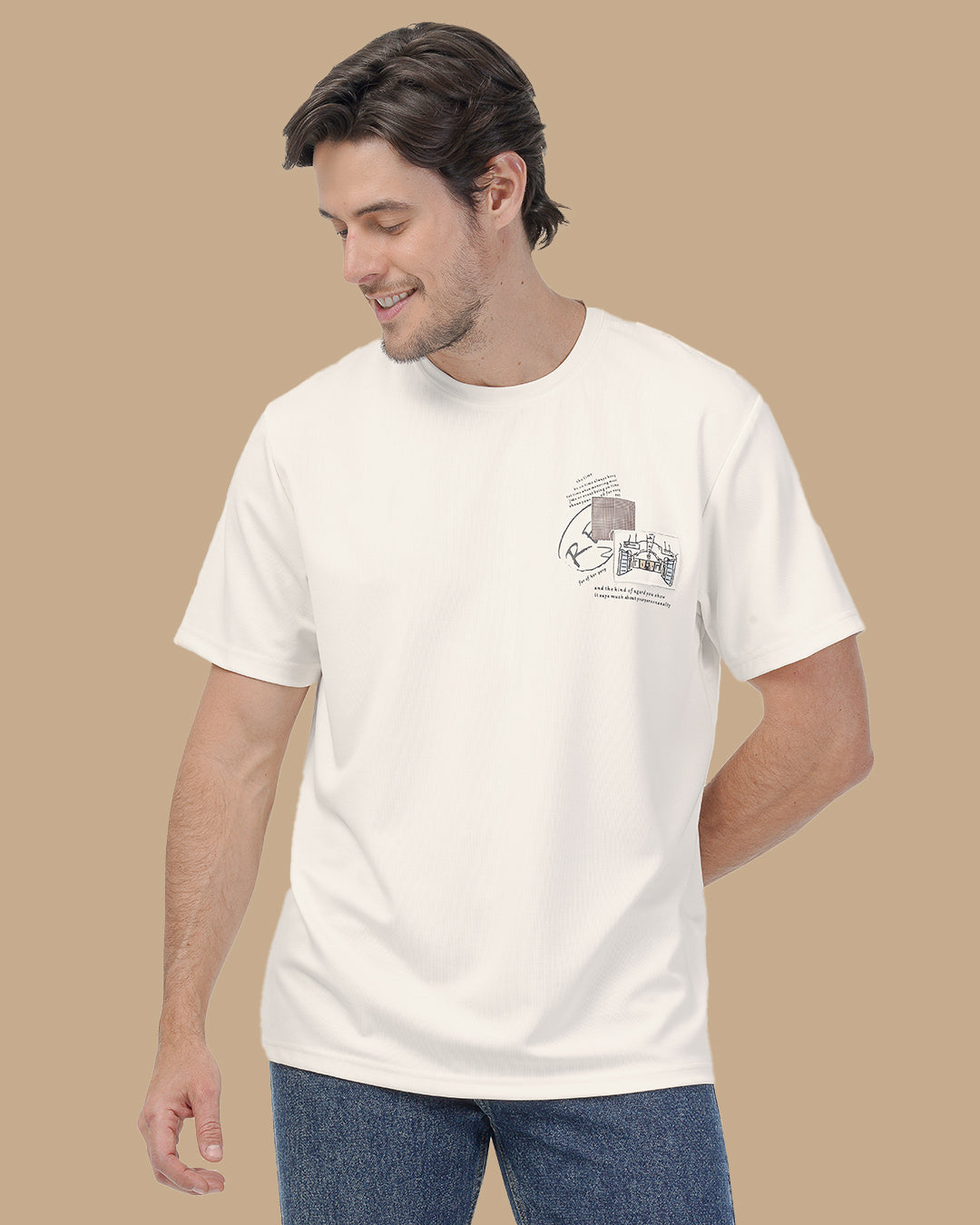 White Cotton T-shirt