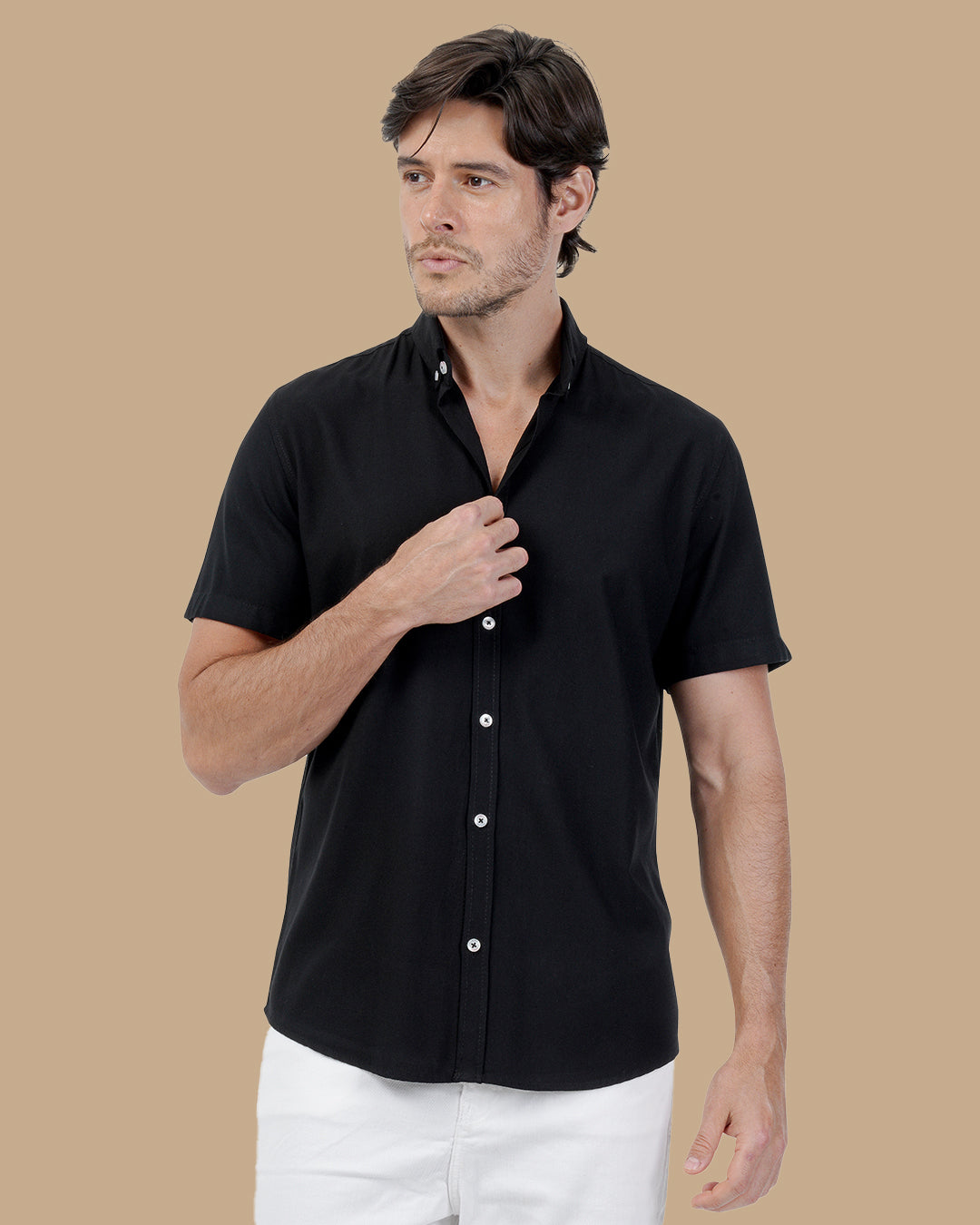 Black Cotton shirt