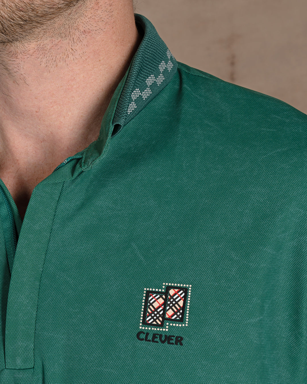 Green Turkish cotton Polo Shirt Short sleeves
