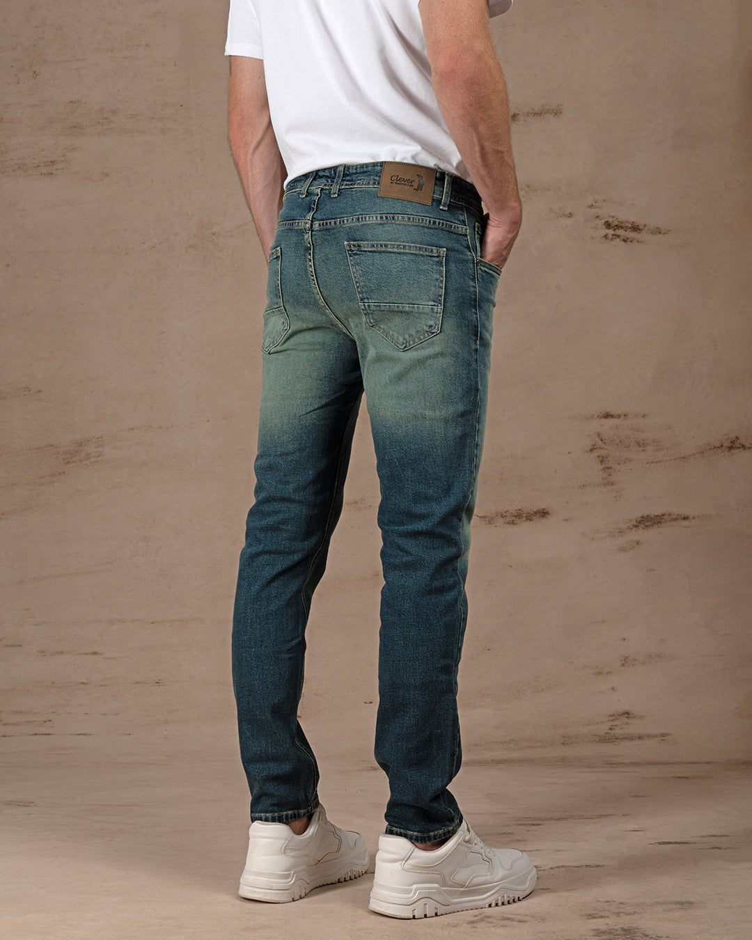 MEN'S SLIM FIT JEANS Desert Sand