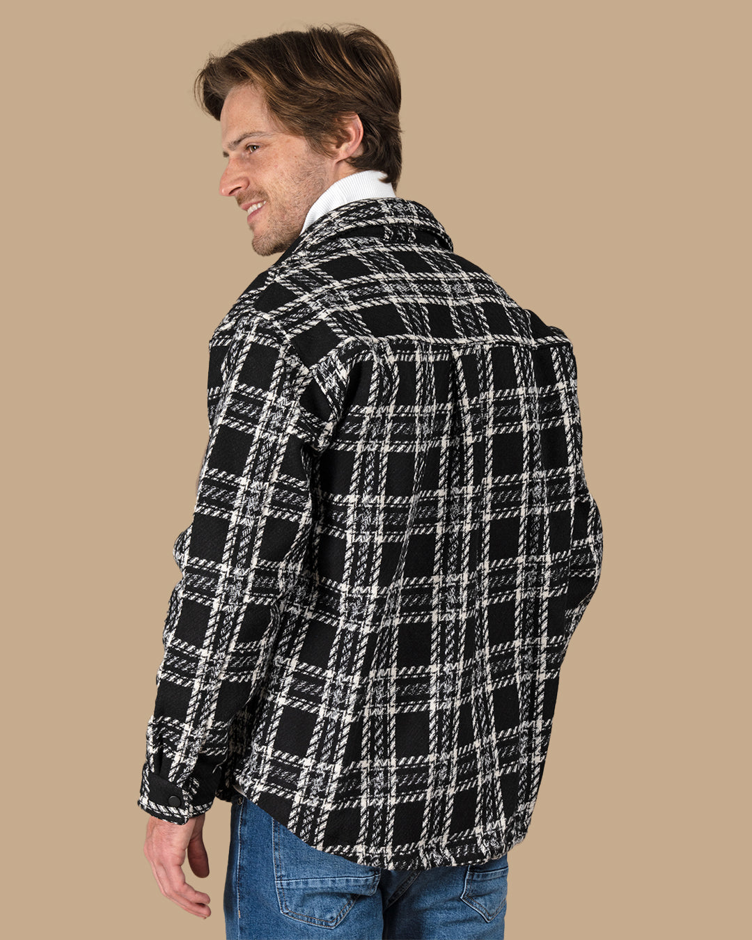 Black Flannel checkered winter shirt