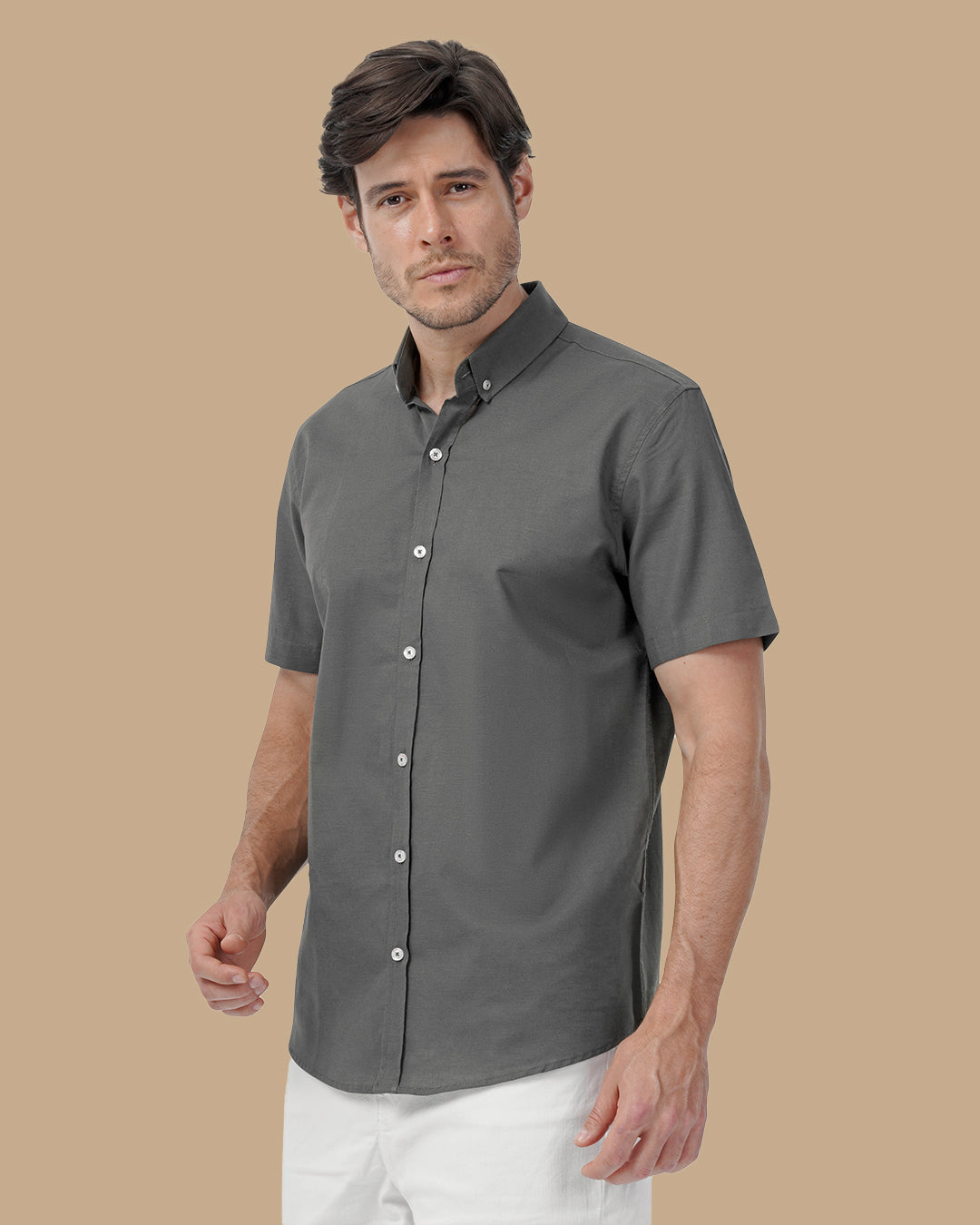 Charcoal Linen shirt