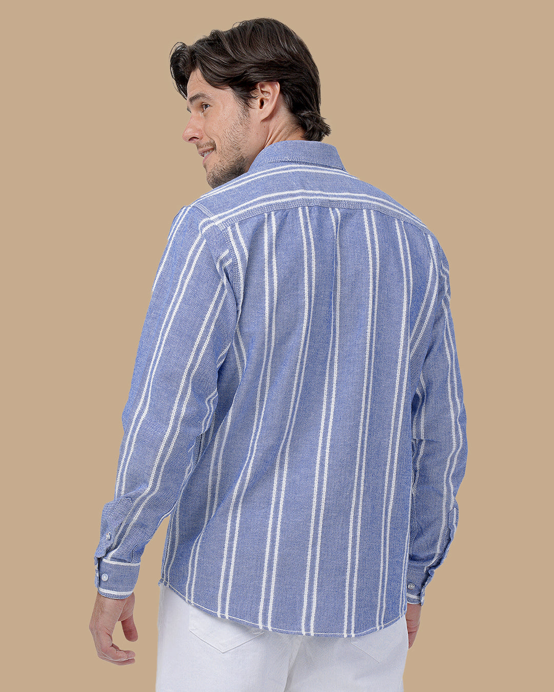 Blue Cotton shirt