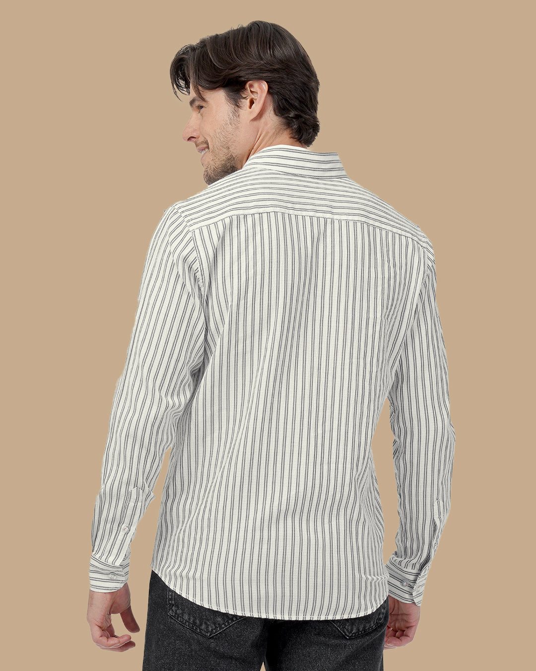 Dark Gray Cotton shirt