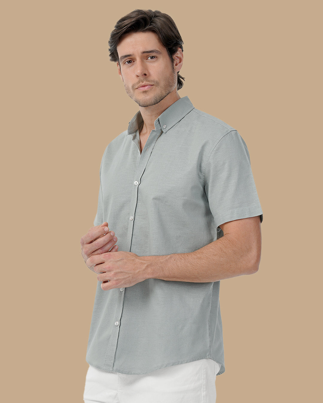 Gray Linen shirt