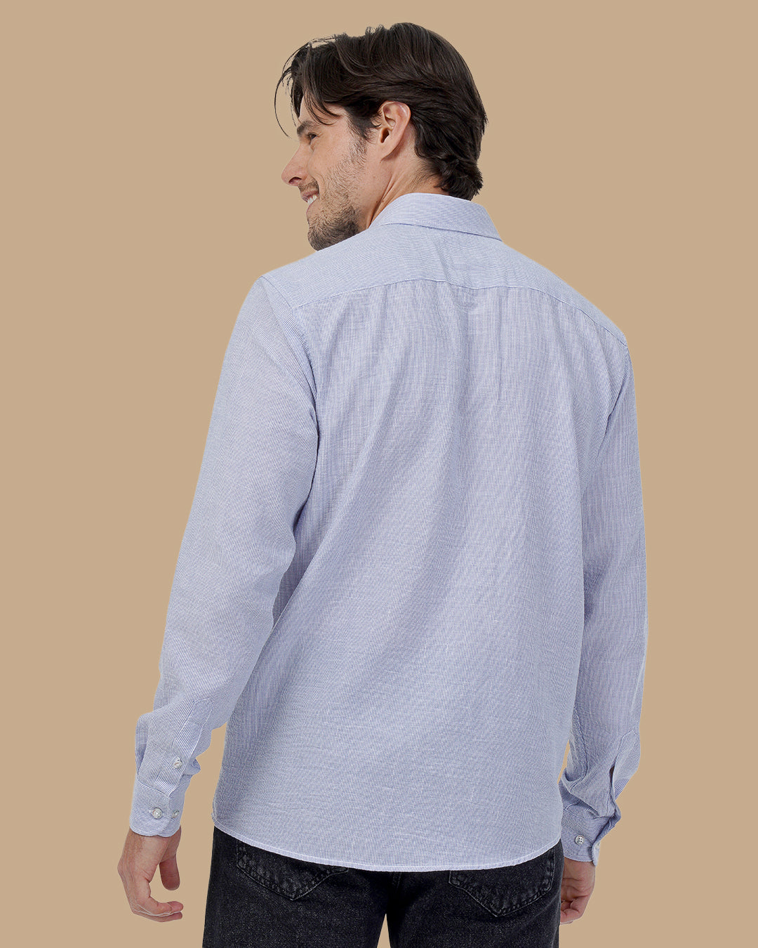 Blue Cotton shirt