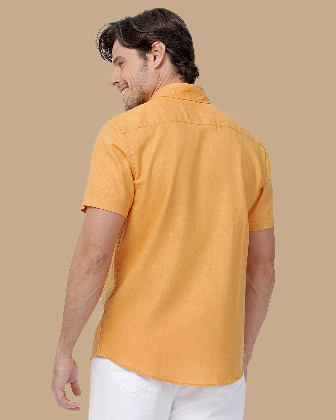Light Havana Linen shirt