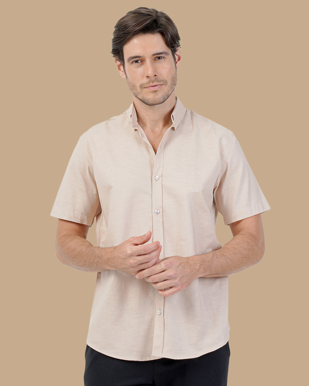Light Beige Cotton shirt