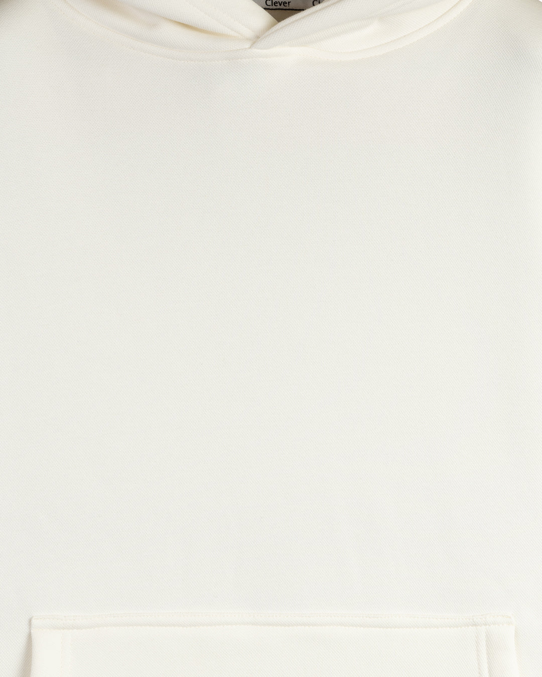 Off-White Basic Cotton Hoodie