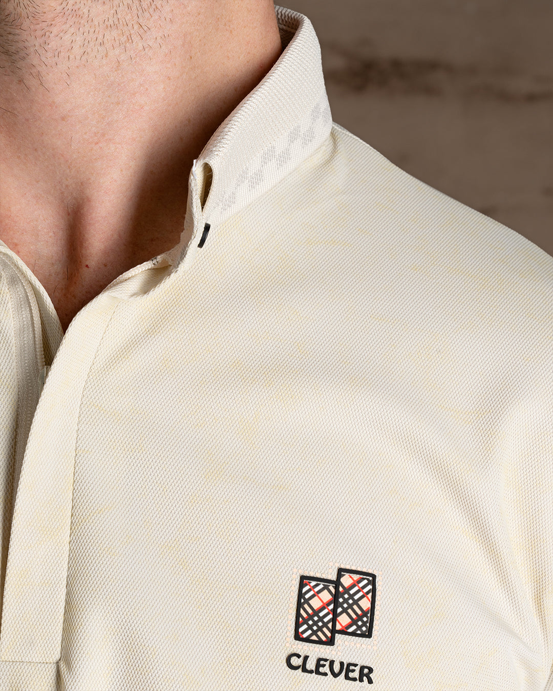 Beige Turkish cotton Polo Shirt Short sleeves