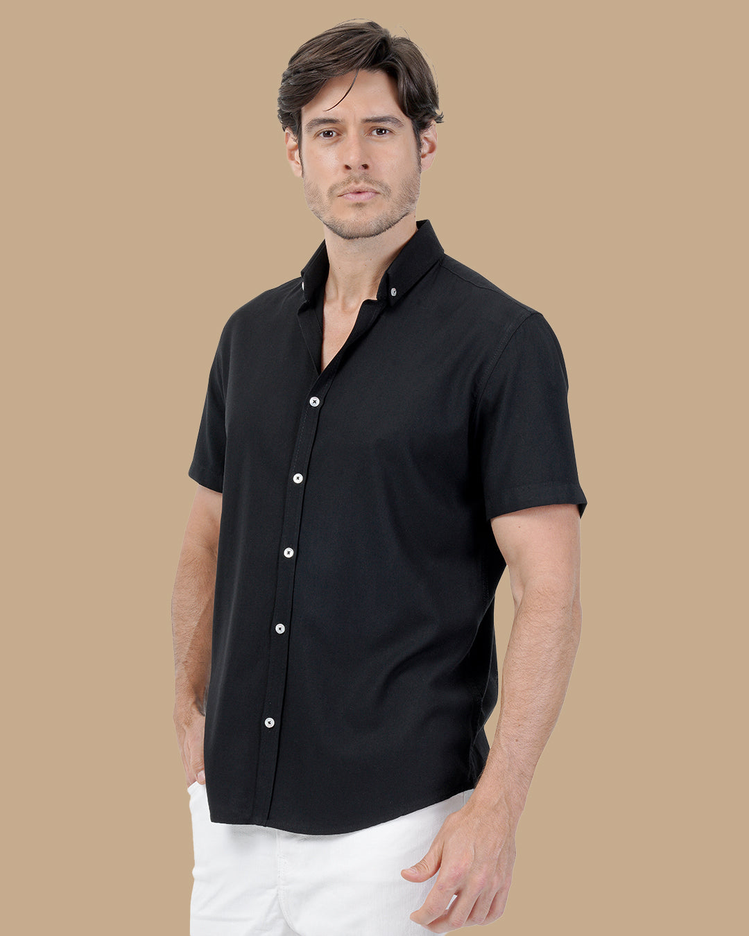 Black Cotton shirt