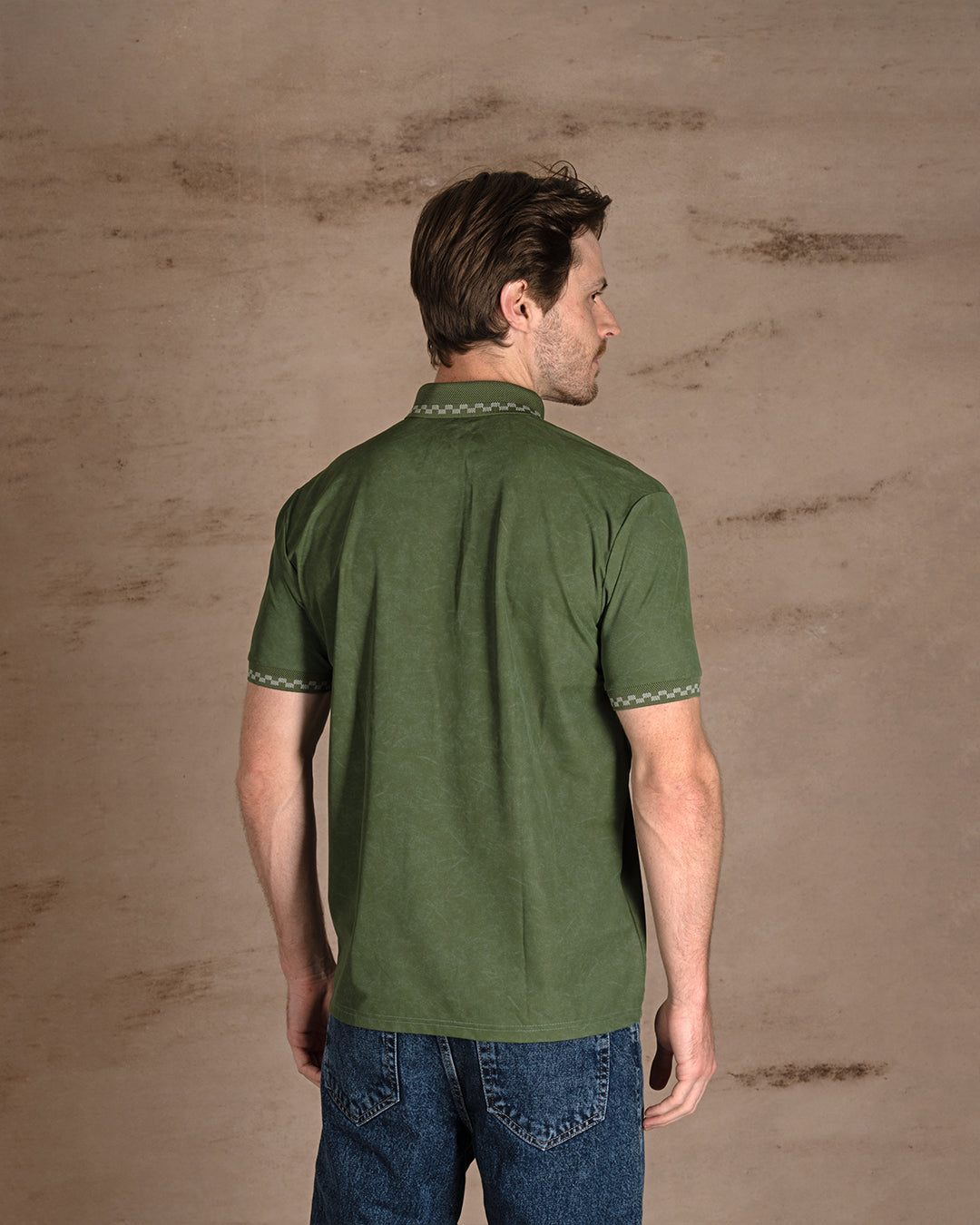 Oil Turkish cotton Polo Shirt Short sleeves