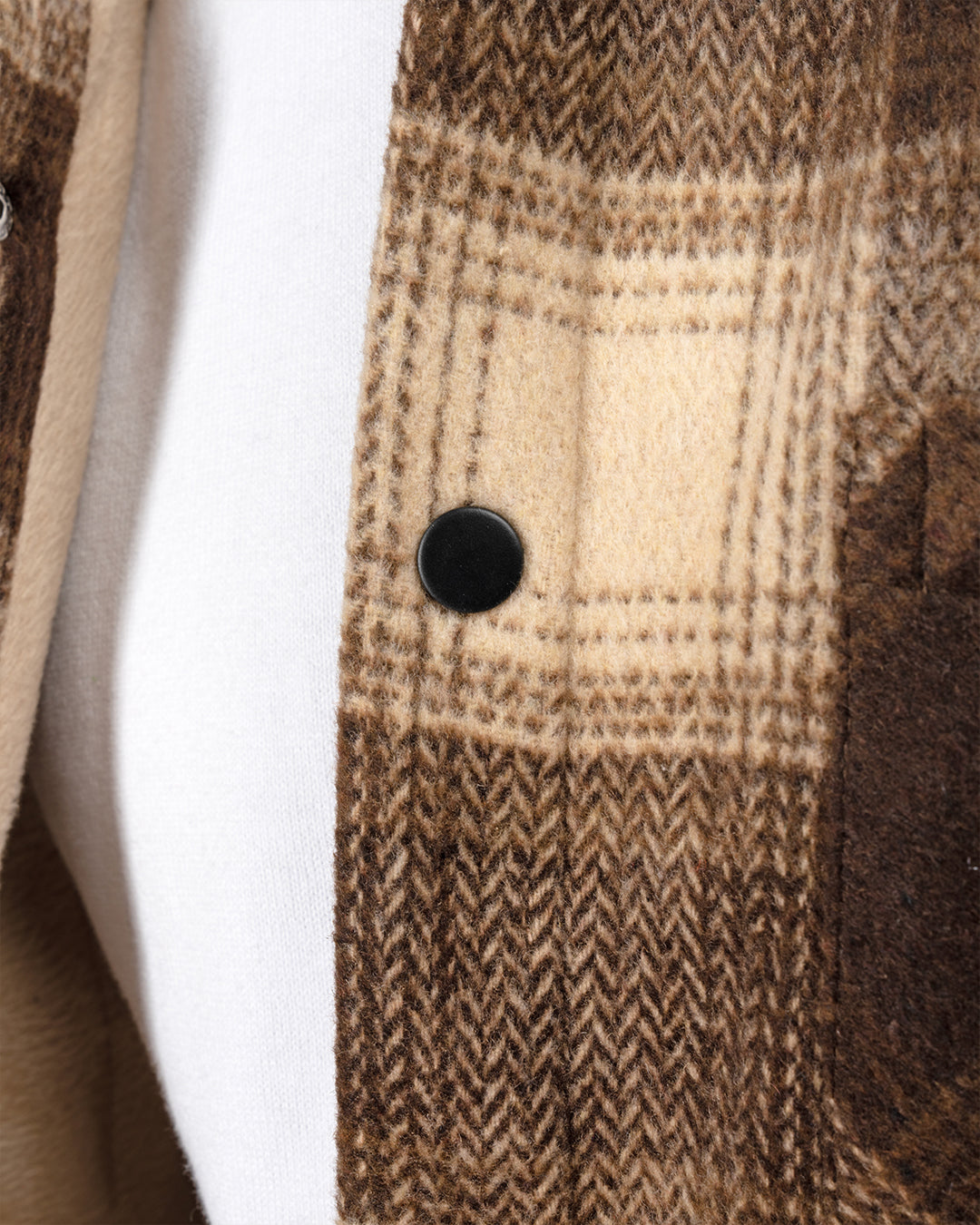 Brown Flannel checkered winter shirt