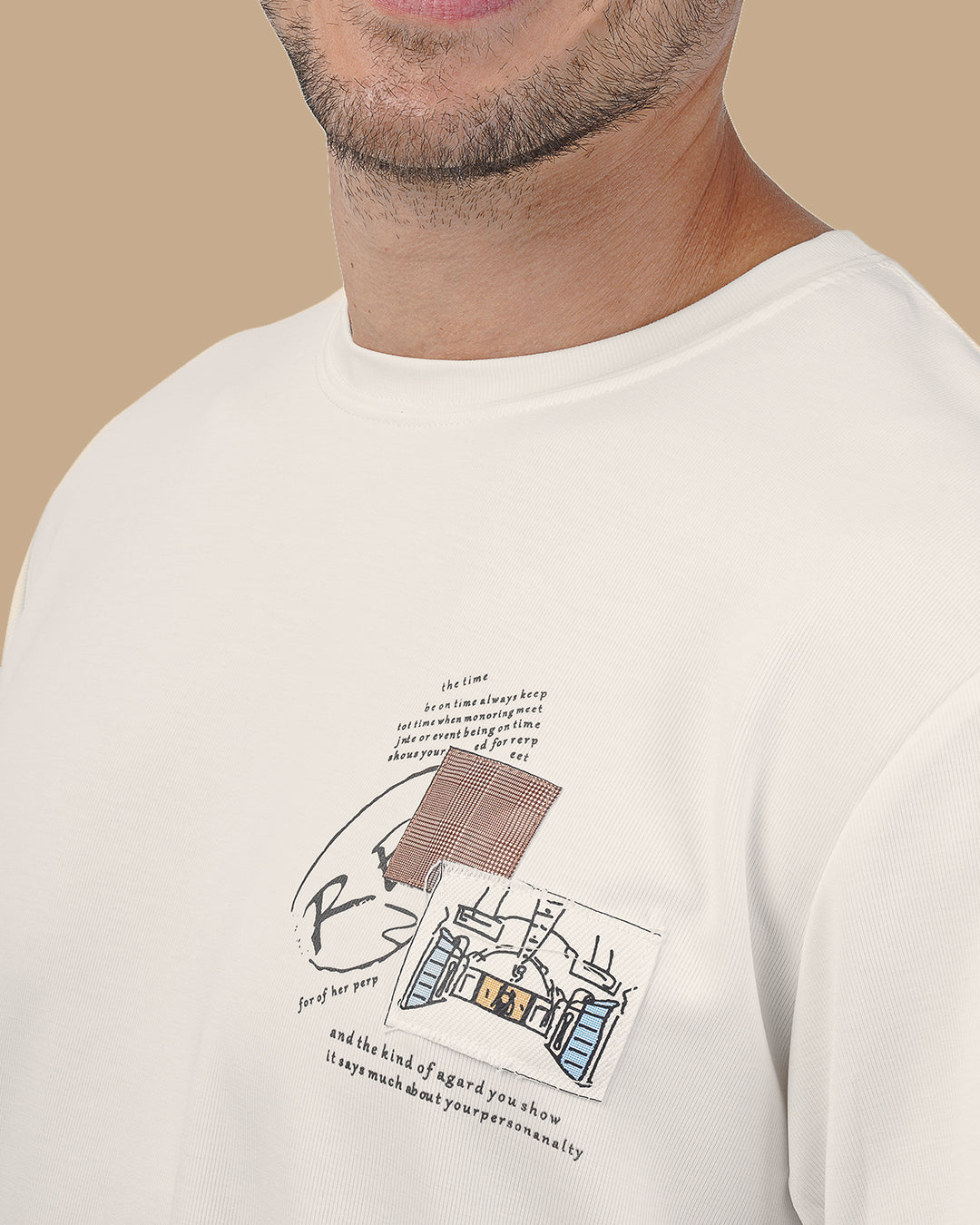 White Cotton T-shirt