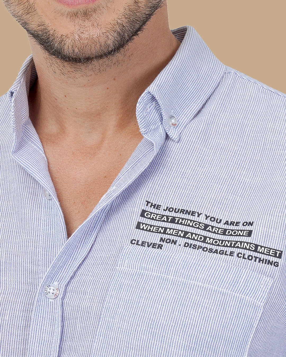 Blue Cotton shirt