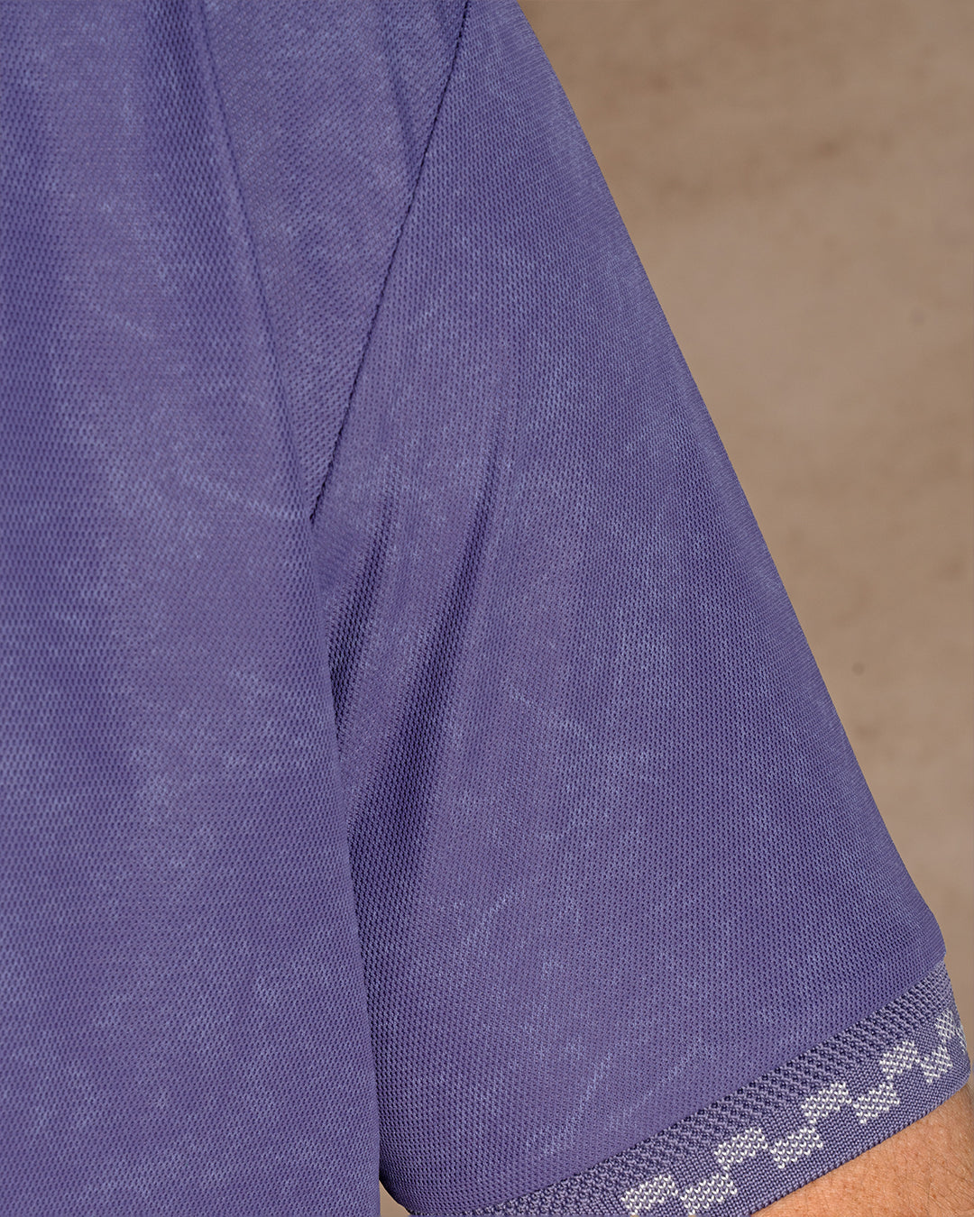 Mauve Turkish cotton Polo Shirt Short sleeves