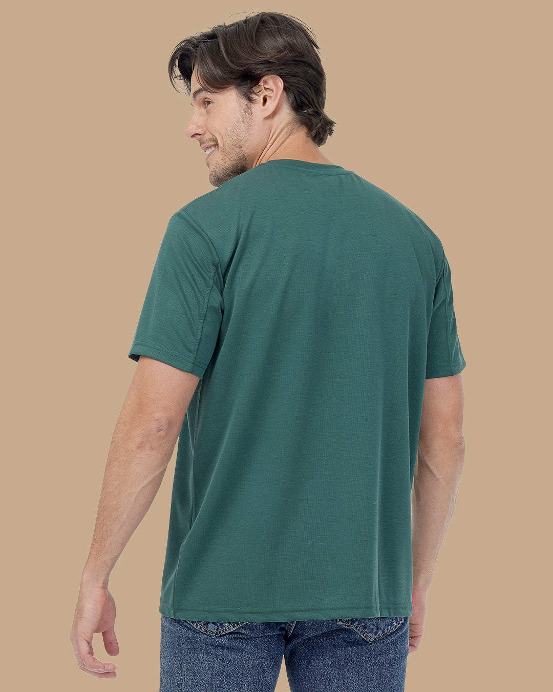 Royal Green Cotton T-shirt