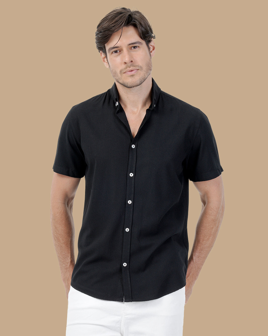 Black Cotton shirt