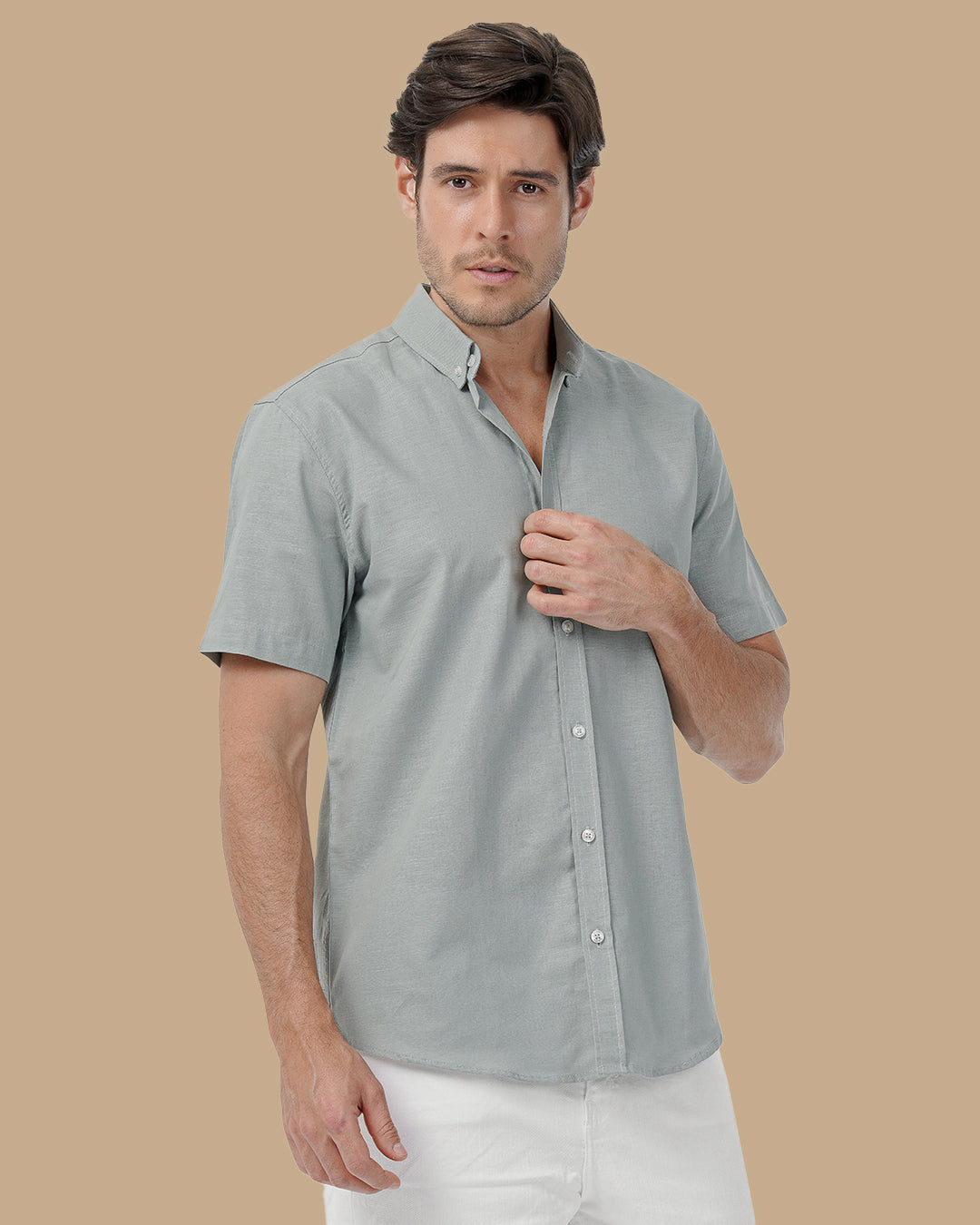 Gray Linen shirt