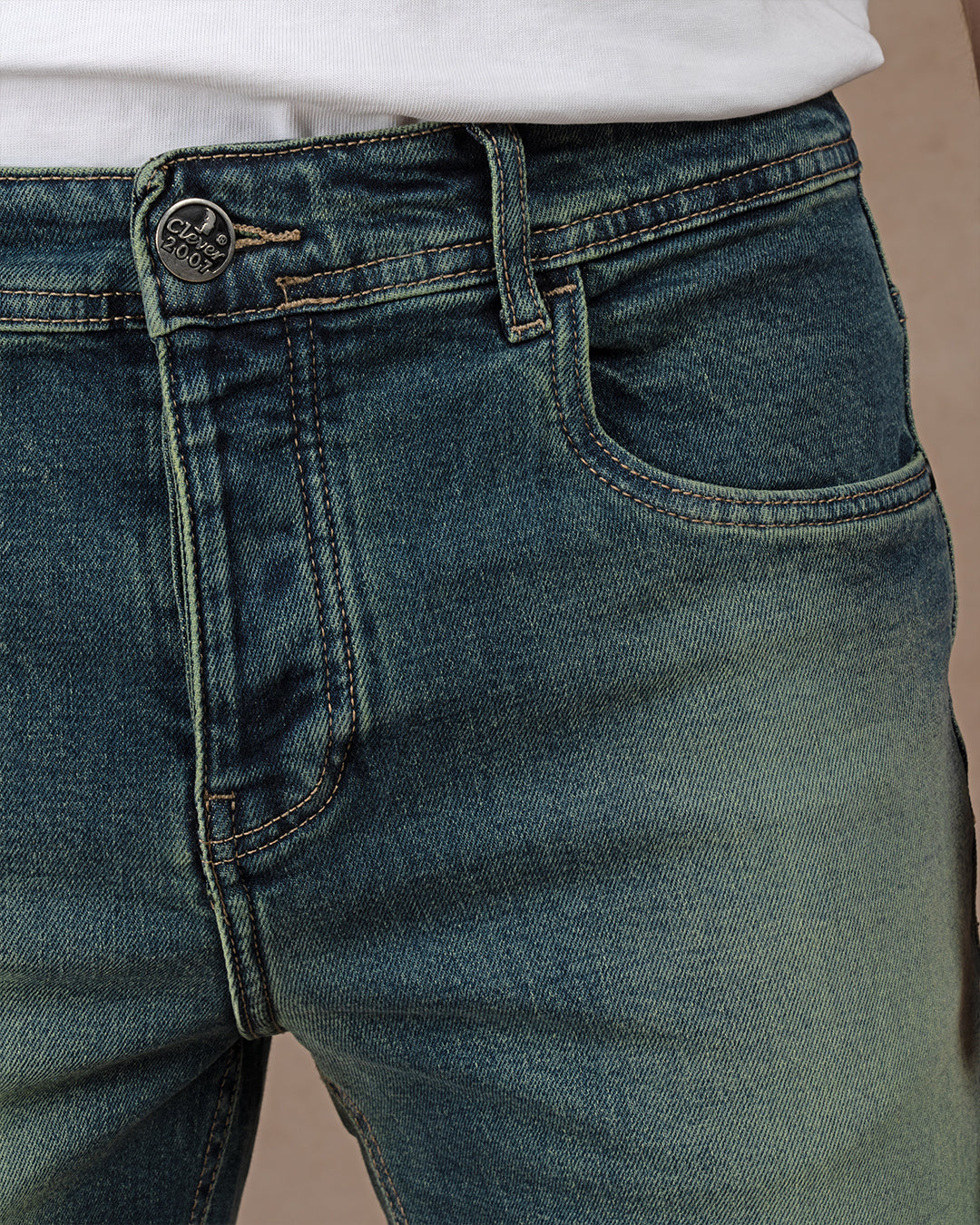 MEN'S SLIM FIT JEANS Desert Sand