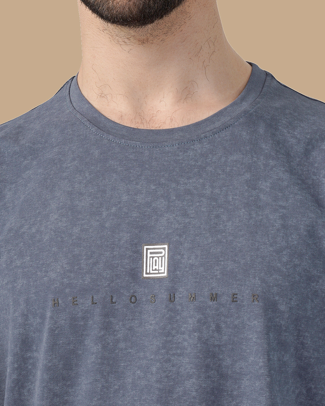 Petrol Cotton T-shirt