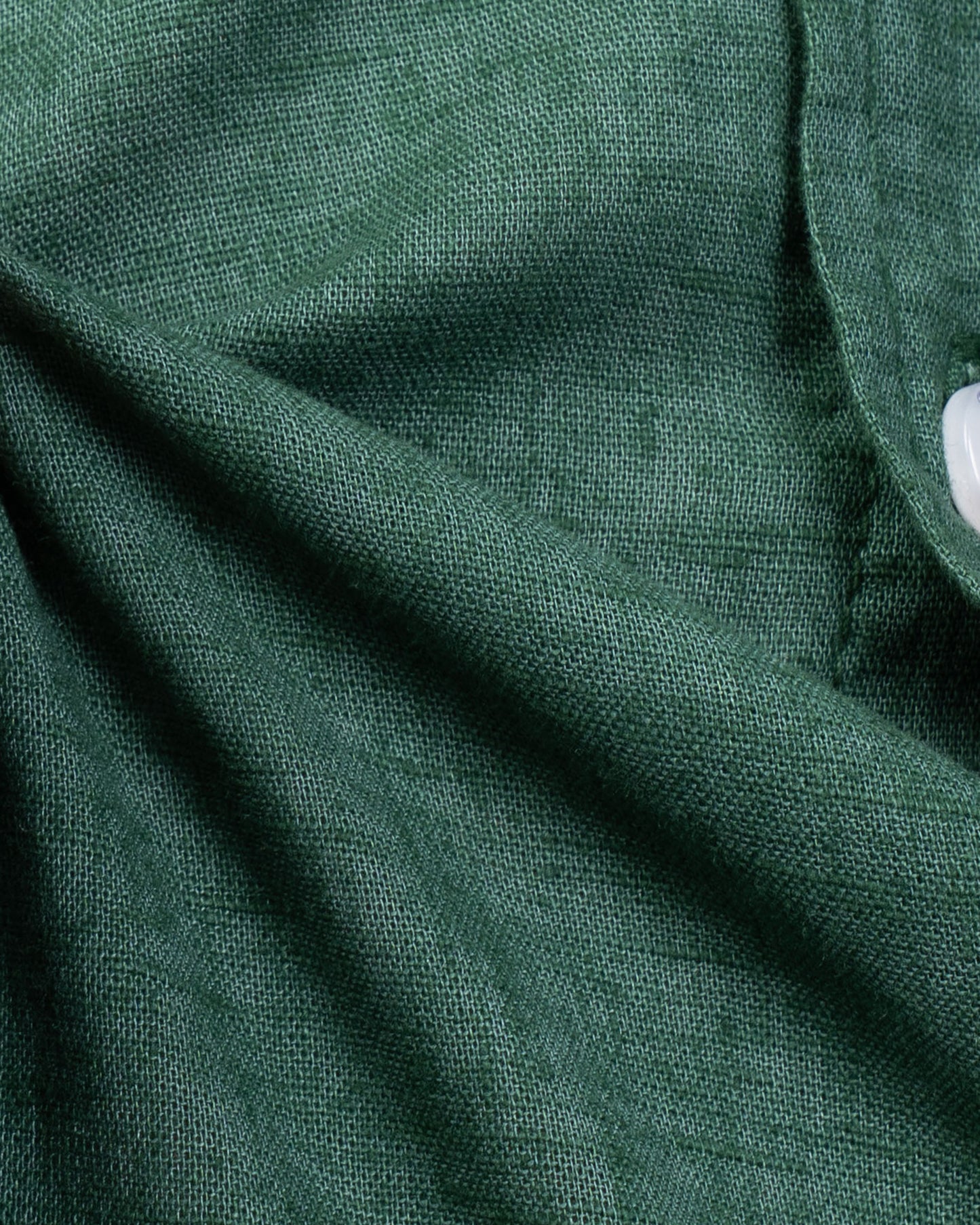 Green Plain Cotton Shirt