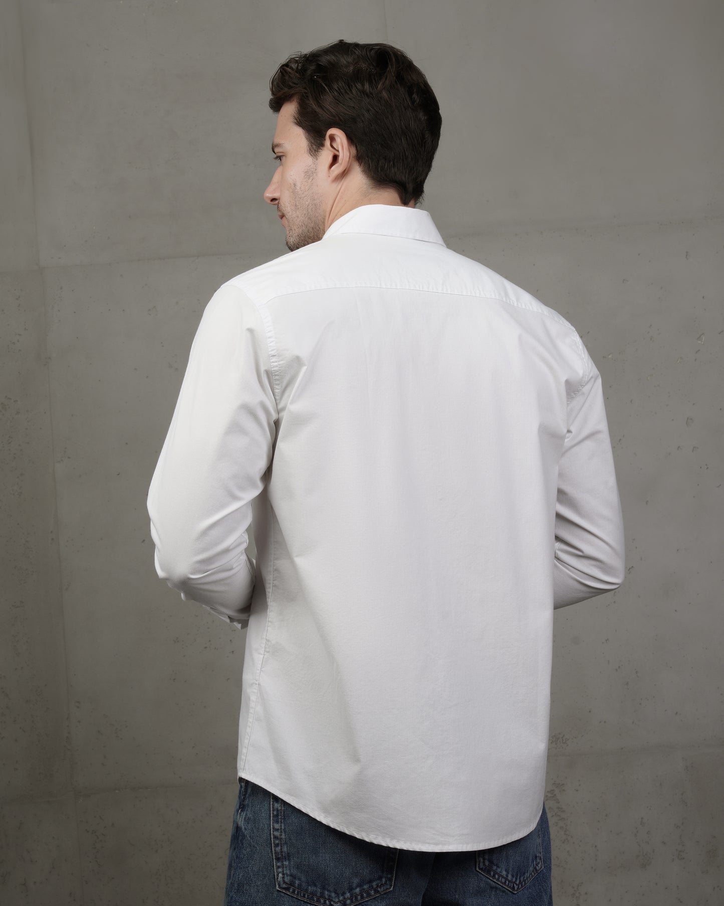 White Classic Cotton Shirt